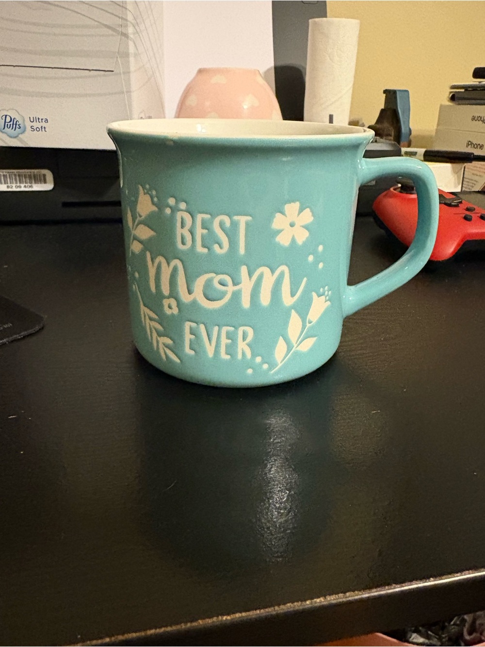 Best Mom Ever Ceramic Mug - Blue
